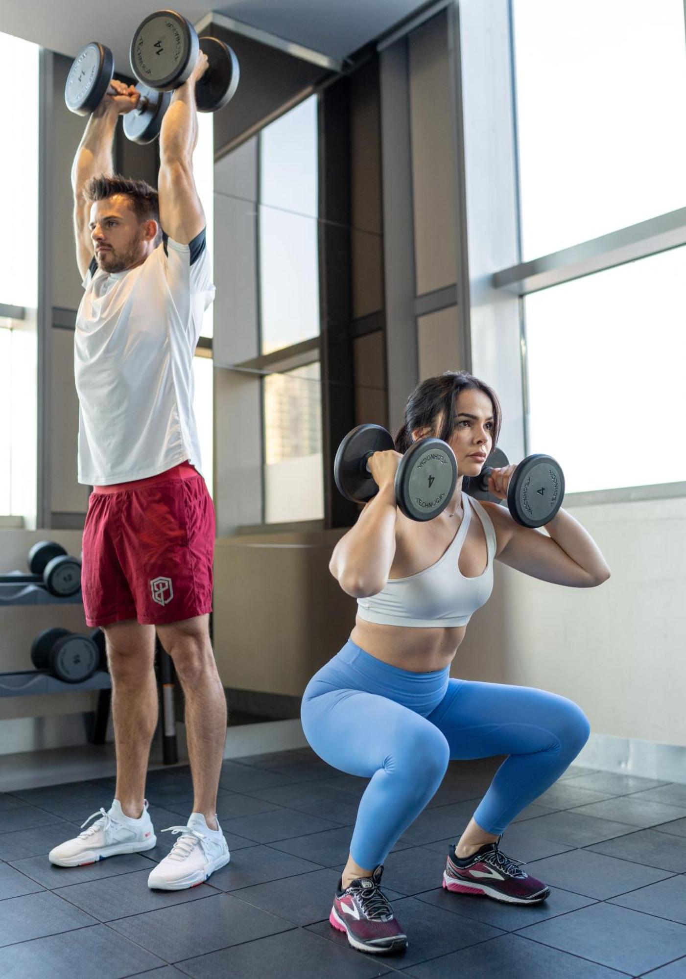 V Hotel Dubai, Curio Collection By Hilton Экстерьер фото Dumbbell squat